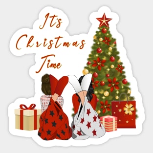 Christmas is sharing Sticker